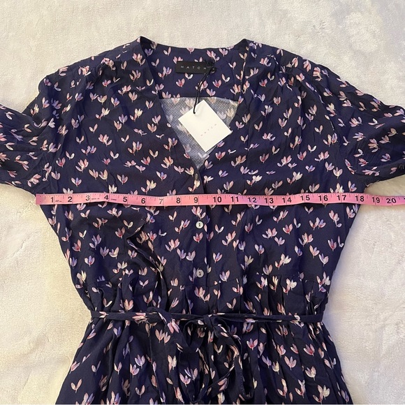 NWT HATCH Tori Dress in Ditsy Tulip Oversized Flowy - Picture 9 of 11